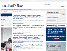 Tablet Screenshot of educationprnews.com